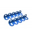 Equerre 90° (13x10mm) bleu f1 (lot de 10)