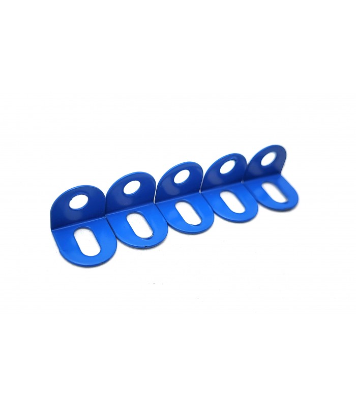 Angle bracket 90° (13x10mm) bleu f1 (pack of 5) Angle bracket 90° (13x10mm) bleu f1 (pack of 5)
