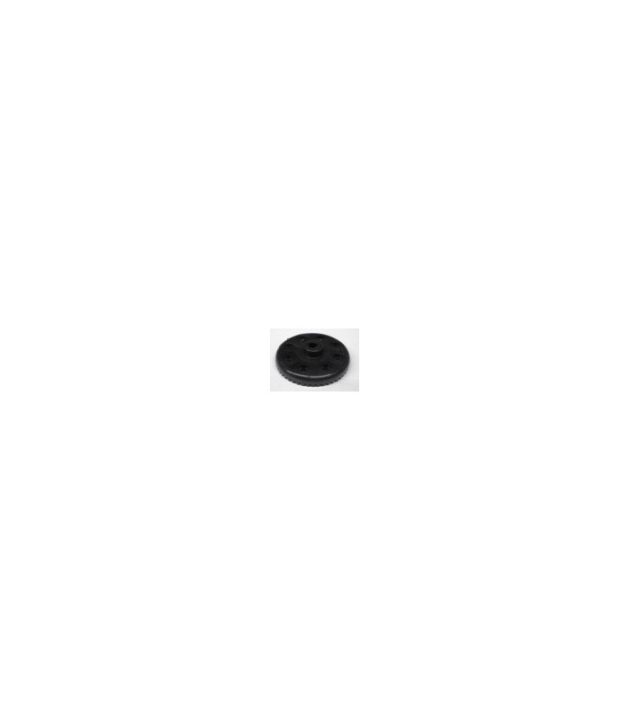 Roue chant 50 dents noire 3 pans
