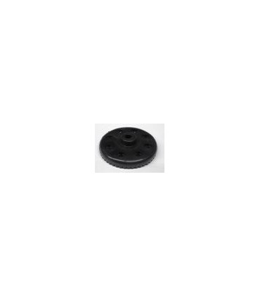 Roue chant 50 dents noire 3 pans