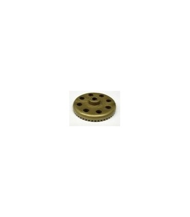 Roue chant 50 dents doree 3 pans