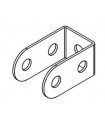 Support double 25x12mm jaune