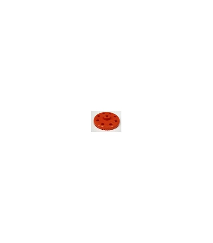 Roue chant 50 dents orange 3 pans Roue chant 50 dents orange 3 pans