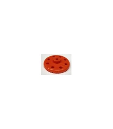 Roue chant 50 dents orange 3 pans