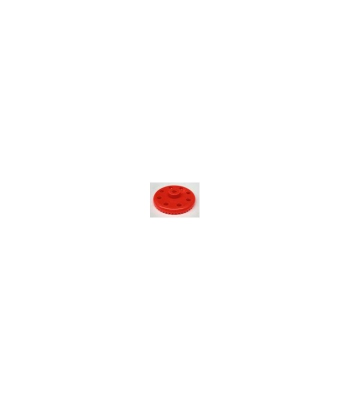 Roue chant 50 dents orange fluo 3 pans Roue chant 50 dents orange fluo 3 pans