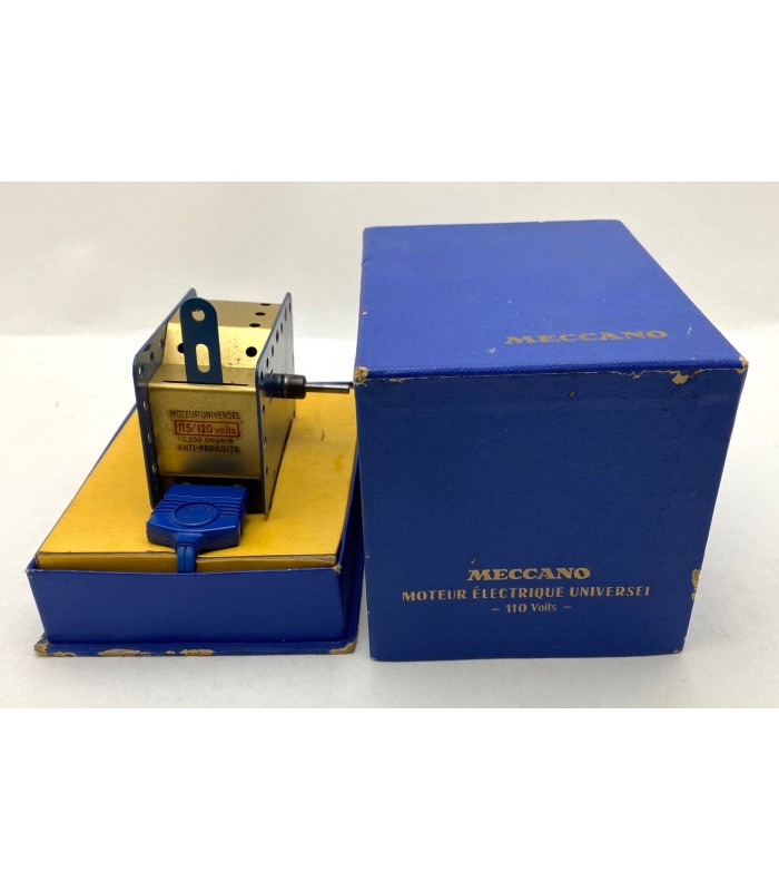 French Meccano 110V universal motor