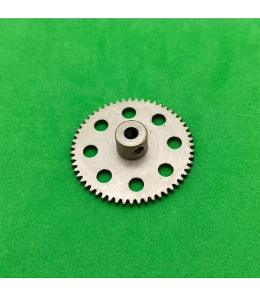 Gear wheel 55 th nickel plated brass