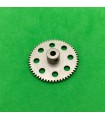 Gear wheel 55 th nickel plated brass
