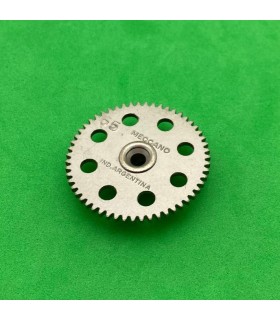 Gear wheel 55 th nickel plated brass
