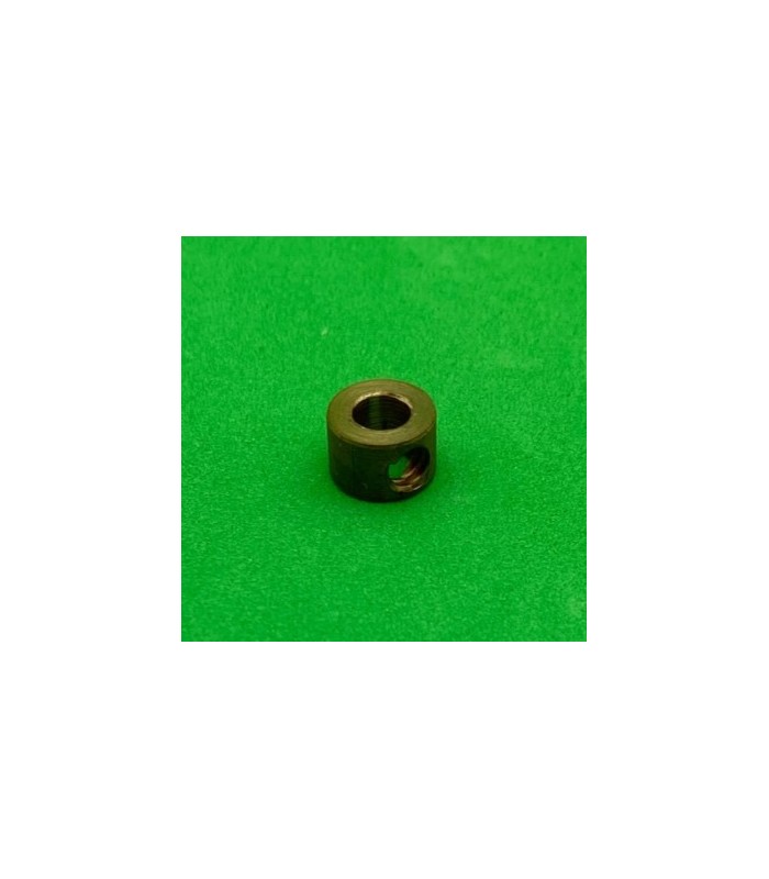 Mini rubber collar 1 hole threaded brass Mini rubber collar 1 hole threaded brass