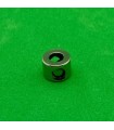 Petite bague arret laiton nickelé 2 trous taraudés