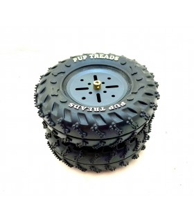 Pneu øext 155mm øint 71mm larg 45mm de seconde main (lot de 2)