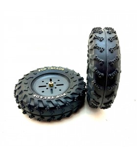 Pneu øext 155mm øint 71mm larg 45mm de seconde main (lot de 2)