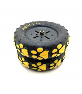 Second hand tire øext130mm øint73mm width40mm (set of 2)