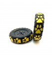 Second hand tire øext130mm øint73mm width40mm (set of 2)