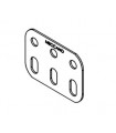 Flat girder 3 holes zn