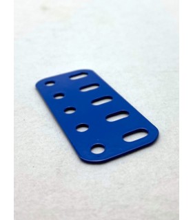 Flat Girder 5 holes blue
