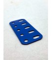 Flat Girder 5 holes blue