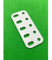 Flat girder 5 holes white