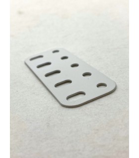 Flat girder 5 holes white
