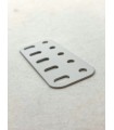 Flat girder 5 holes white
