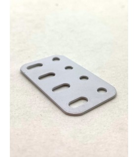 Flat girder 4 holes white