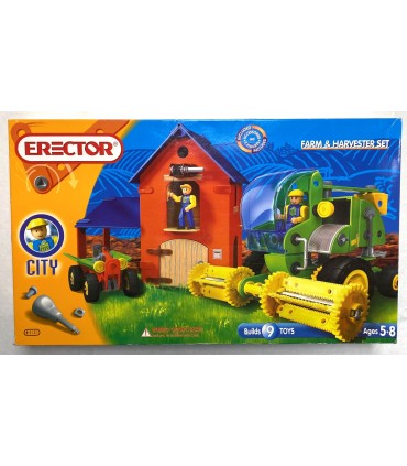Farm and harvester set (Meccano junior city 9101)