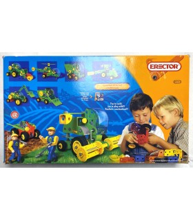Boite ferme et moissonneuse (Meccano junior city 9101)