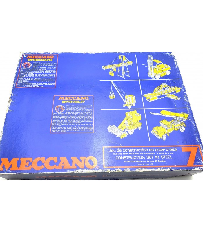 French box 7 Meccano enthusiast from 1986