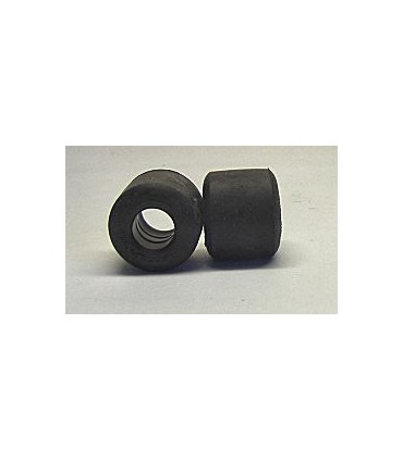 Pneu ø 17 mm largeur 14 mm caoutchouc