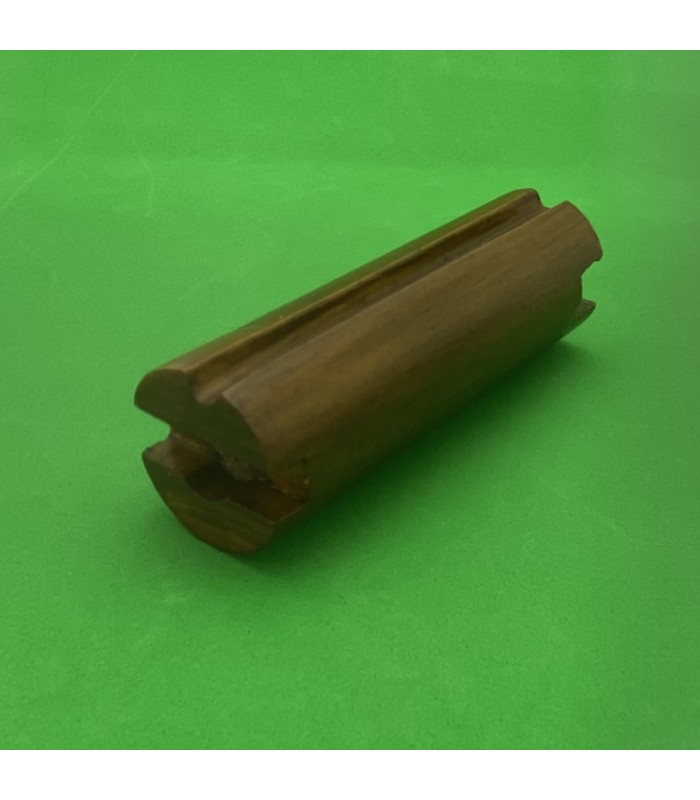 Rouleau bois ø28mm avec rainure sans tige transversale Rouleau bois ø28mm avec rainure sans tige transversale