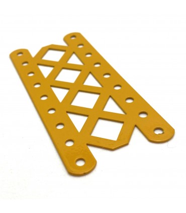 Double opened braced girder 9 h yellow-orange