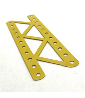 Single opened braced girder 11 h yellow