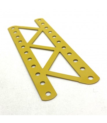 Single opened braced girder 11 h yellow
