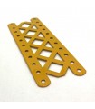 Double opened braced girder 11 h yellow-orange