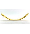 Formed slotted strip 75 mm yellow (pack of 4)