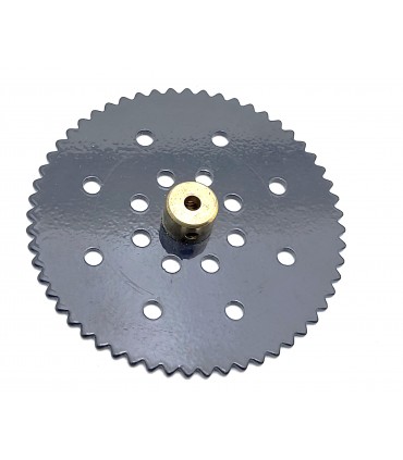Roue de chaine 56 dents ø 75 mm gris foncé de seconde main