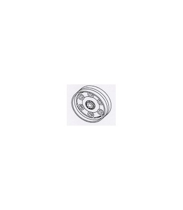 Jante 38,1 x 12,7 gris