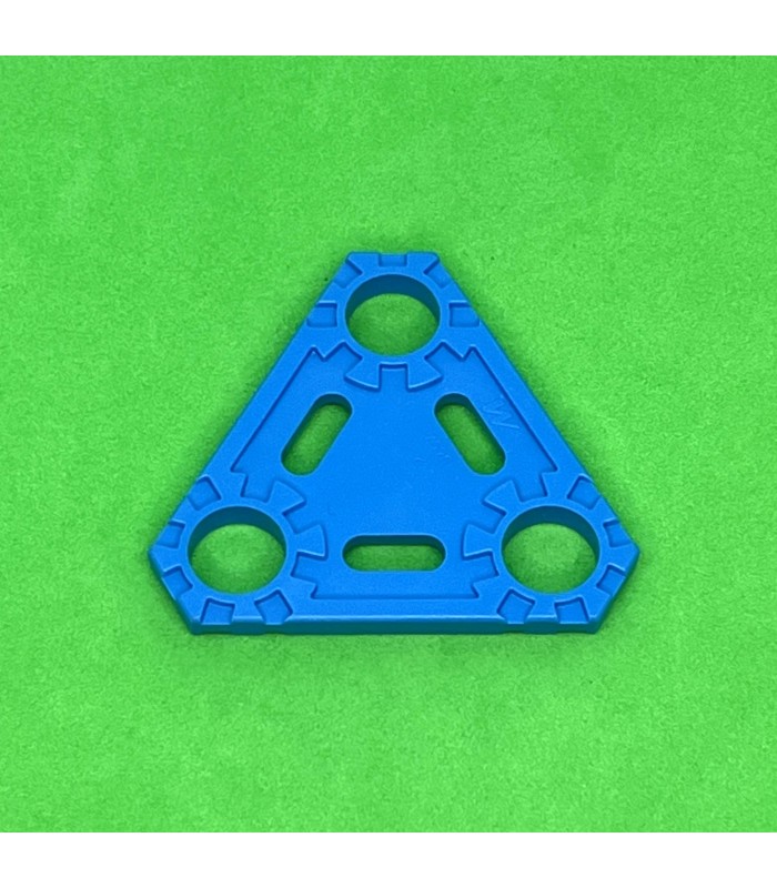 NMJ plaque triangulaire 2x2tr bleu clair NMJ plaque triangulaire 2x2tr bleu clair