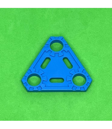 NMJ triangular plate 2x2h light blue