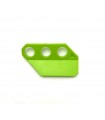 NMJ Left hand angled Plate 3 holes light green