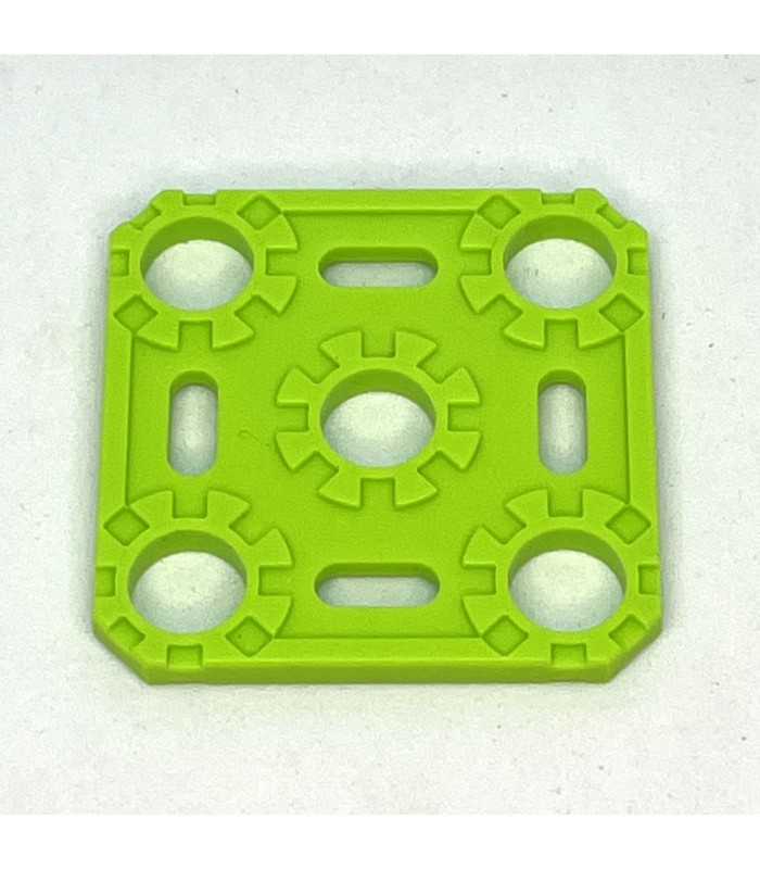 NMj plate 2x2 light green NMj plate 2x2 light green